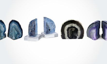 10 Best Natural Rock Agate Bookends, Purple, Blue, Green + Geodes