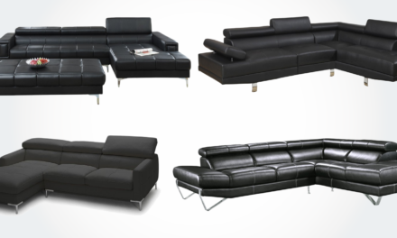 15 Best Leather Sectional Sofas, in Black with Genuine Leather