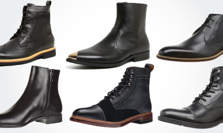 18 Best Black Leather Boots for Men, Modern, Casual, Genuine Leather