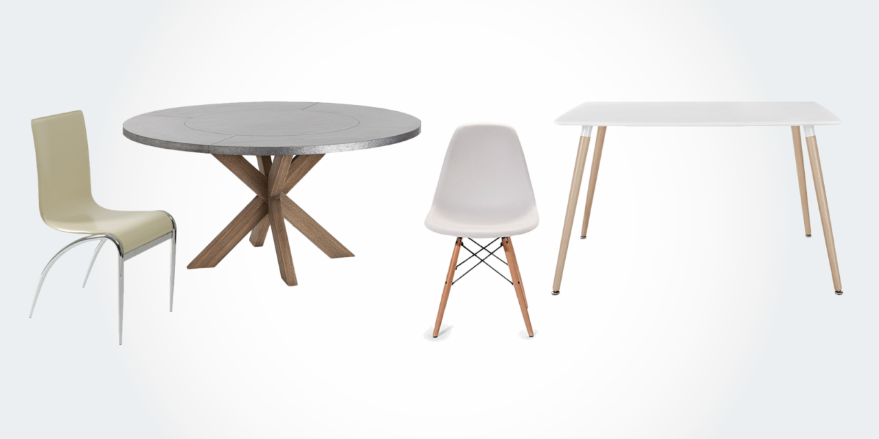 9 Best Minimalist Dining Table Designs & Minimalist Dining Chair Sets
