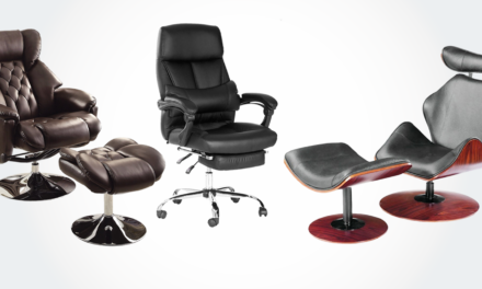 12 Best, Modern, Most Comfortable Reclining Office Chairs + Footrests