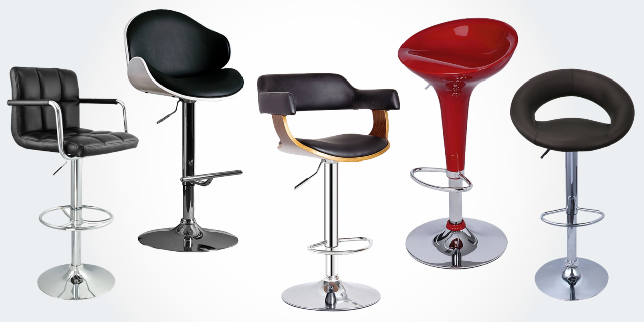 12 Best Modern Swivel Bar Stools with Back + Adjustable + Arms